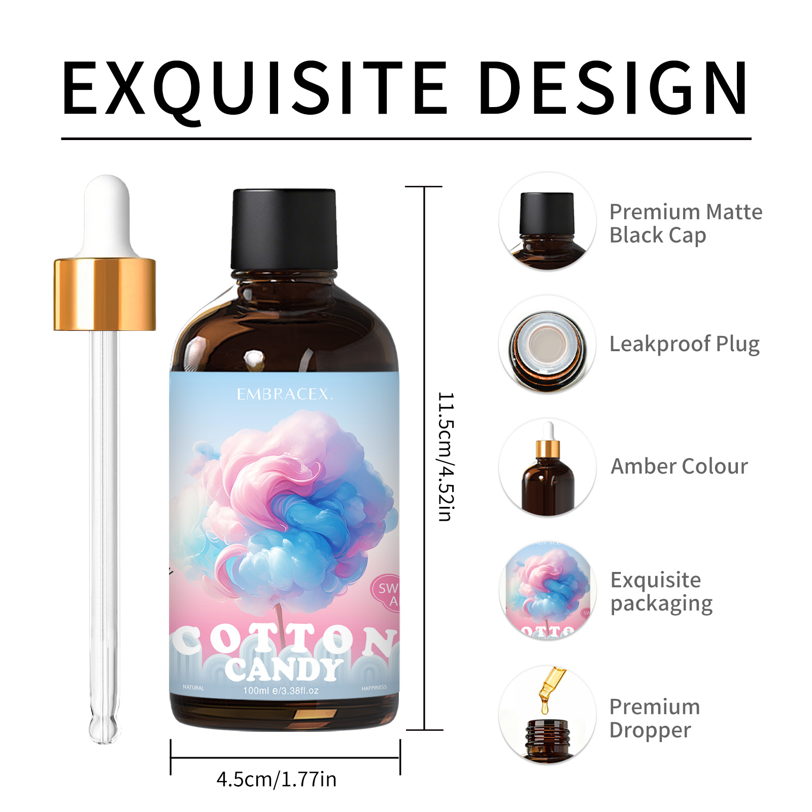 100ml Cotton Candy Fragrance O - Candle Fragrance review and price