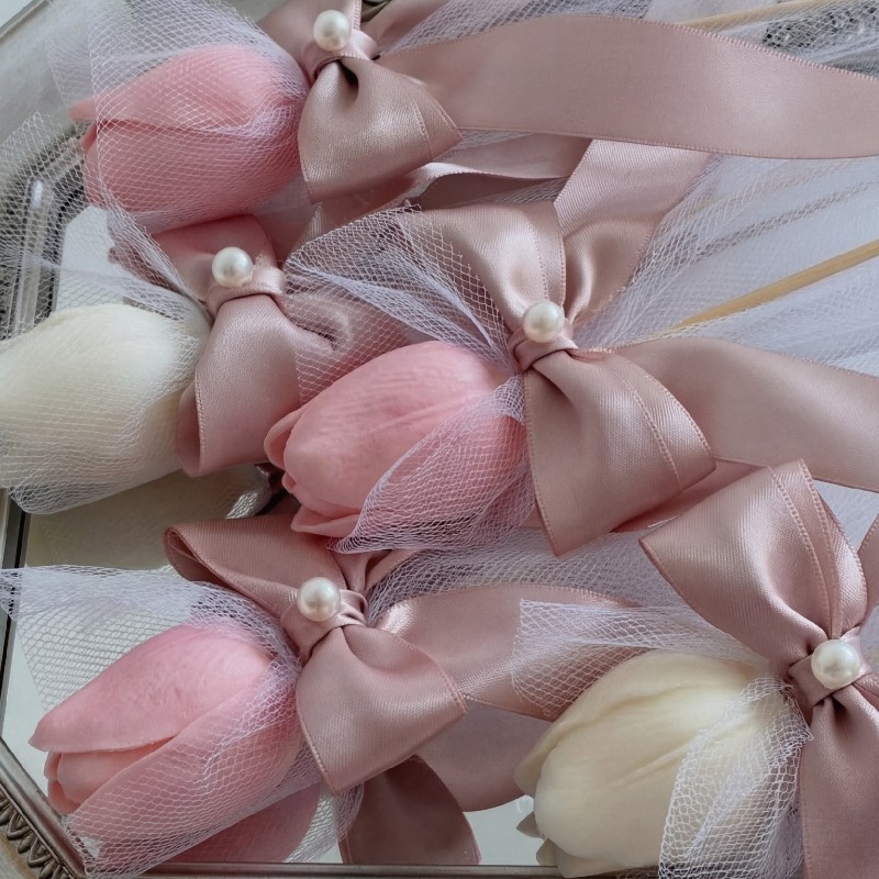 5pcs Tulip Scented Candle on B - Soy Wax review and price