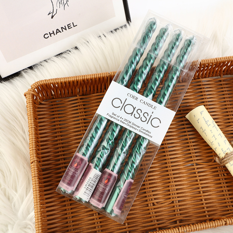4pcs European-style Long-pole  - Silk Candle review and price
