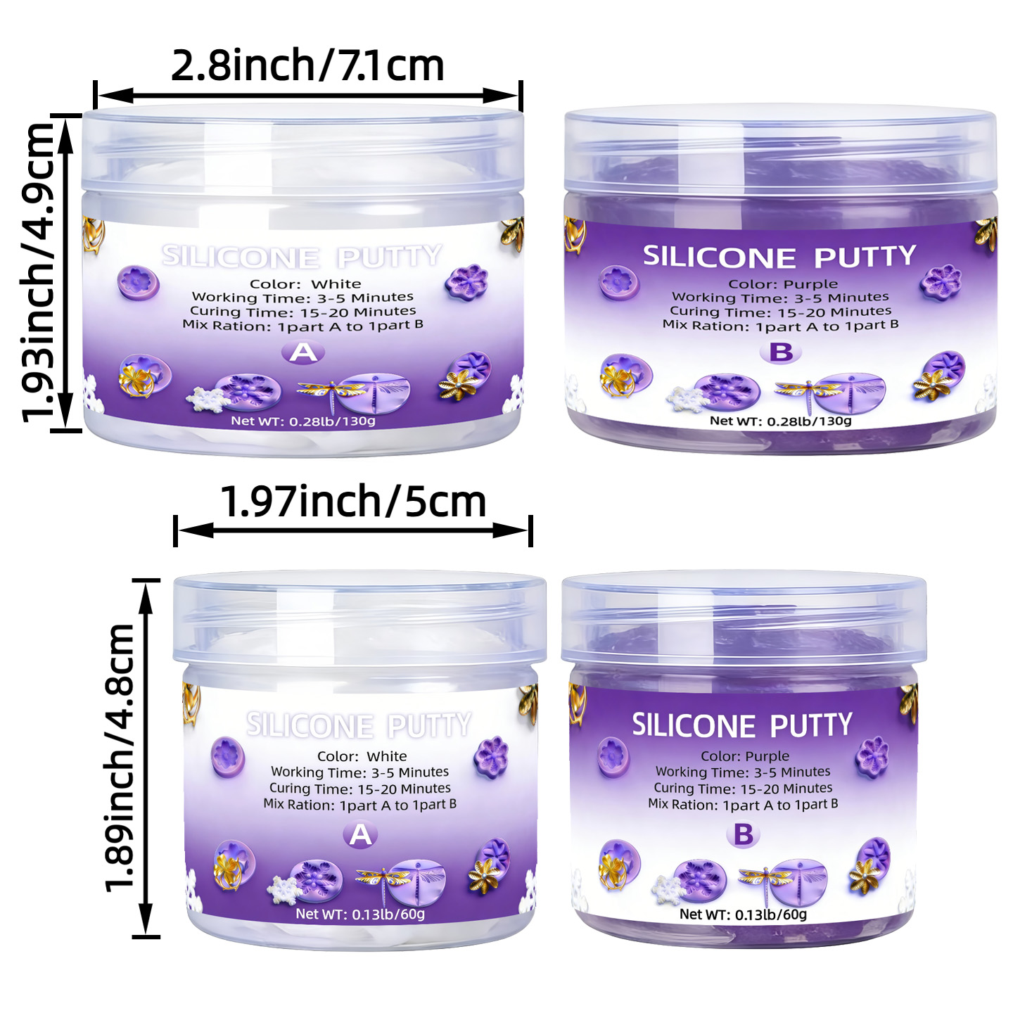 Silicone Putty - Flexible Sili - Candle Molds review and price