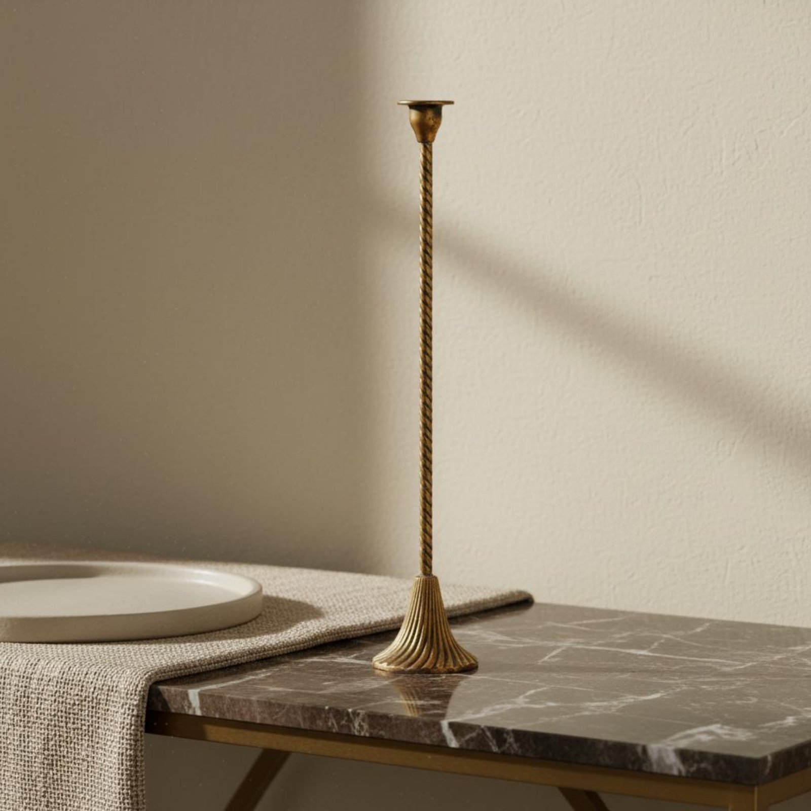 Twisted Gold Candle Holder Sta - Paraffin Wax review and price