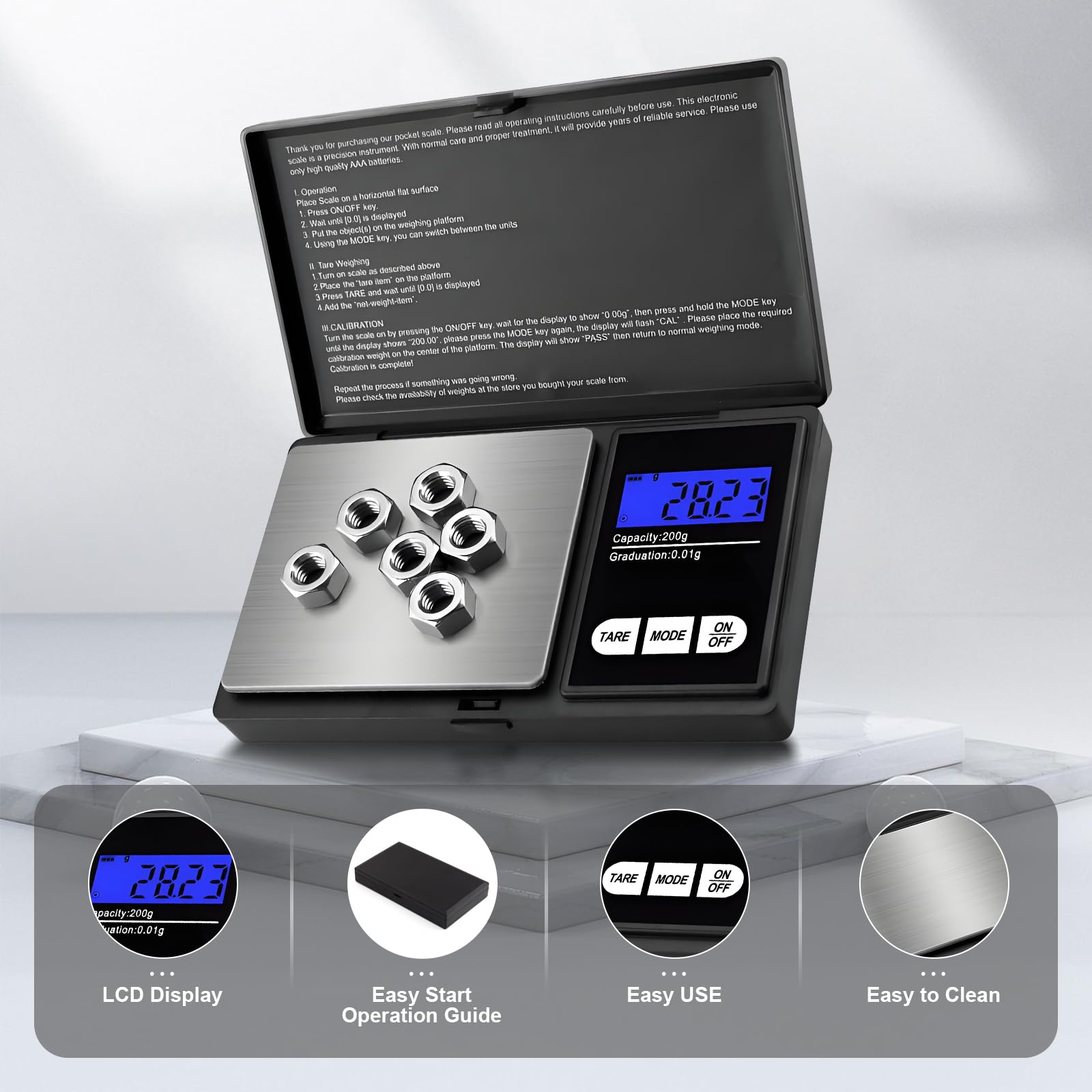 Mini Digital Pocket Scale 0.01 - Candle Wax Scale review and price