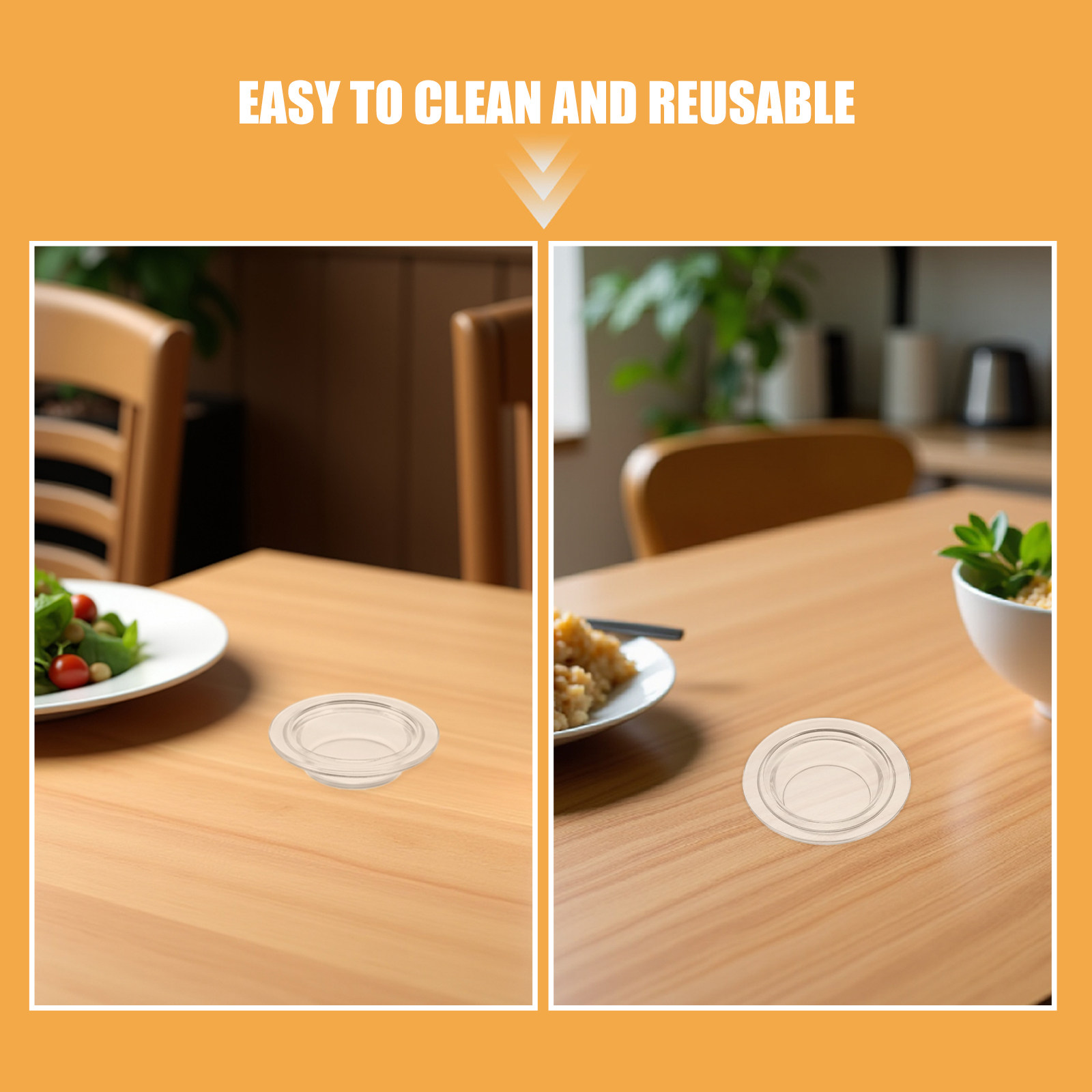 2Pcs Transparent Round Glass W - Wax Melts review and price