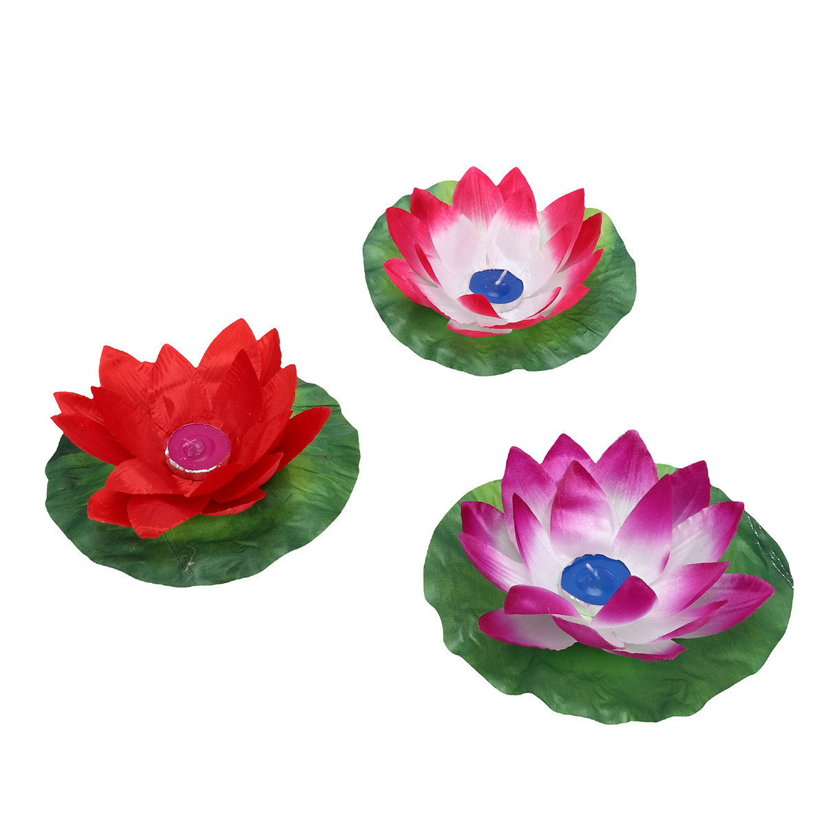 3Pcs Lotus Water Light Lamp Ar - Paraffin Wax review and price