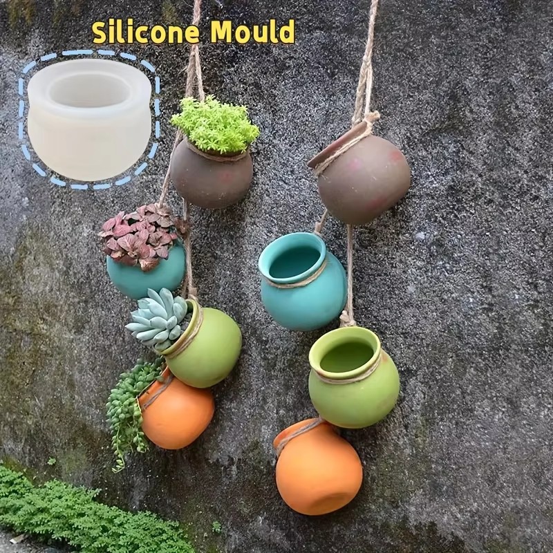 Silicone Flower Pot Molds, Res - Candle Containers review and price