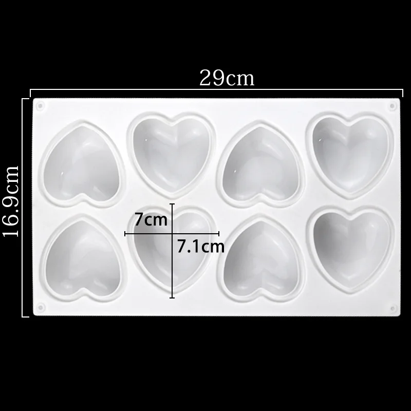 Love Heart Silicone Soap Mold  - Candle Making Kit review and price
