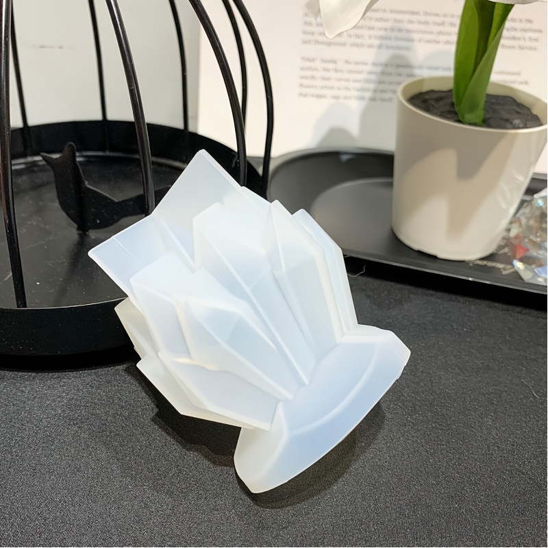 1pcCrystal Cluster Decorative  - Candle Molds review and price