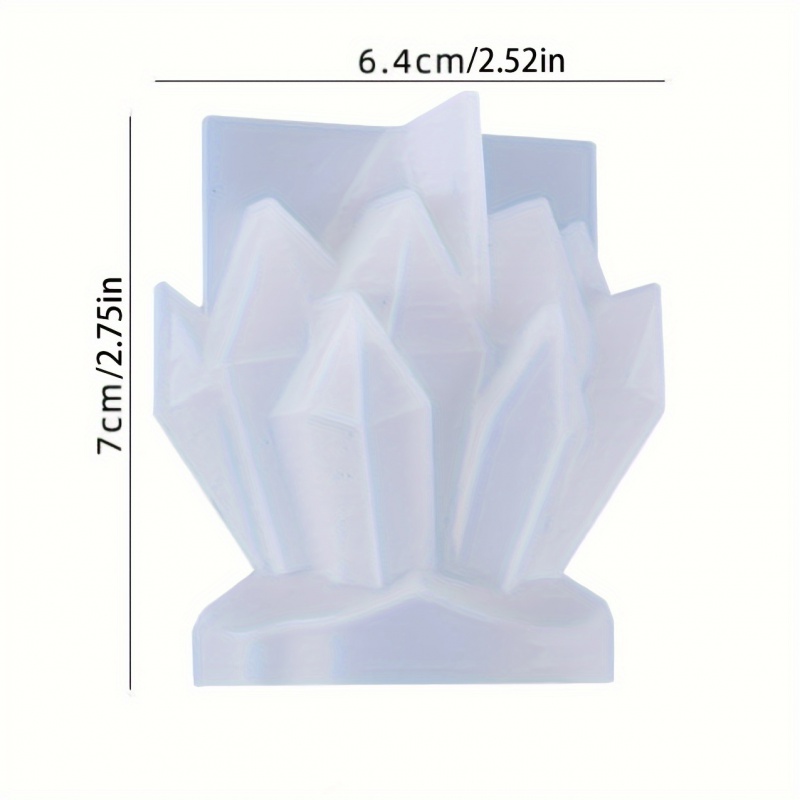 1pcCrystal Cluster Decorative  - Candle Molds review and price