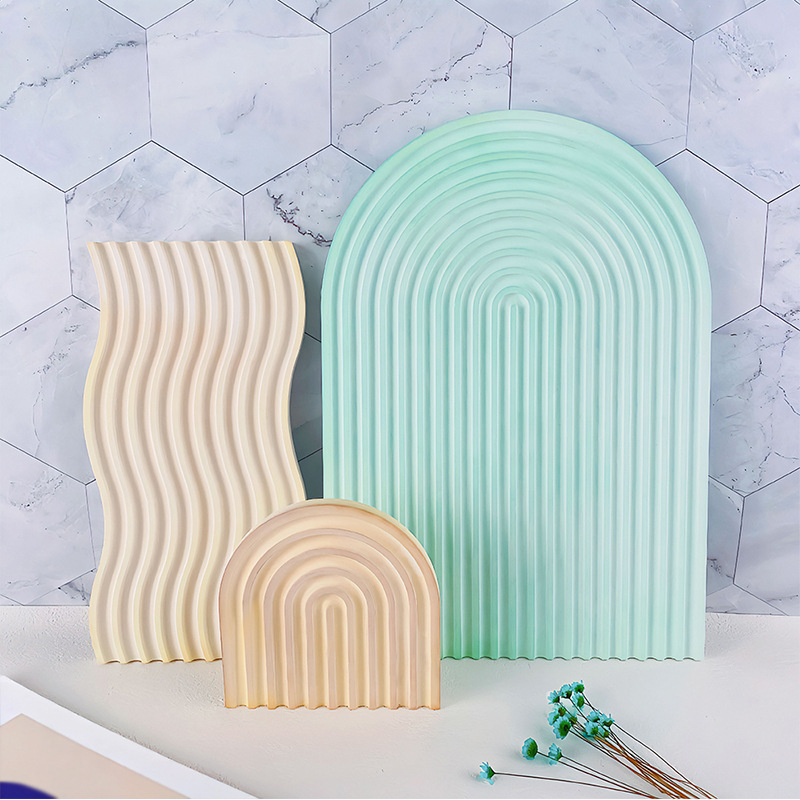 DIY Striped Wave Tray Mold For - Candle Molds review and price