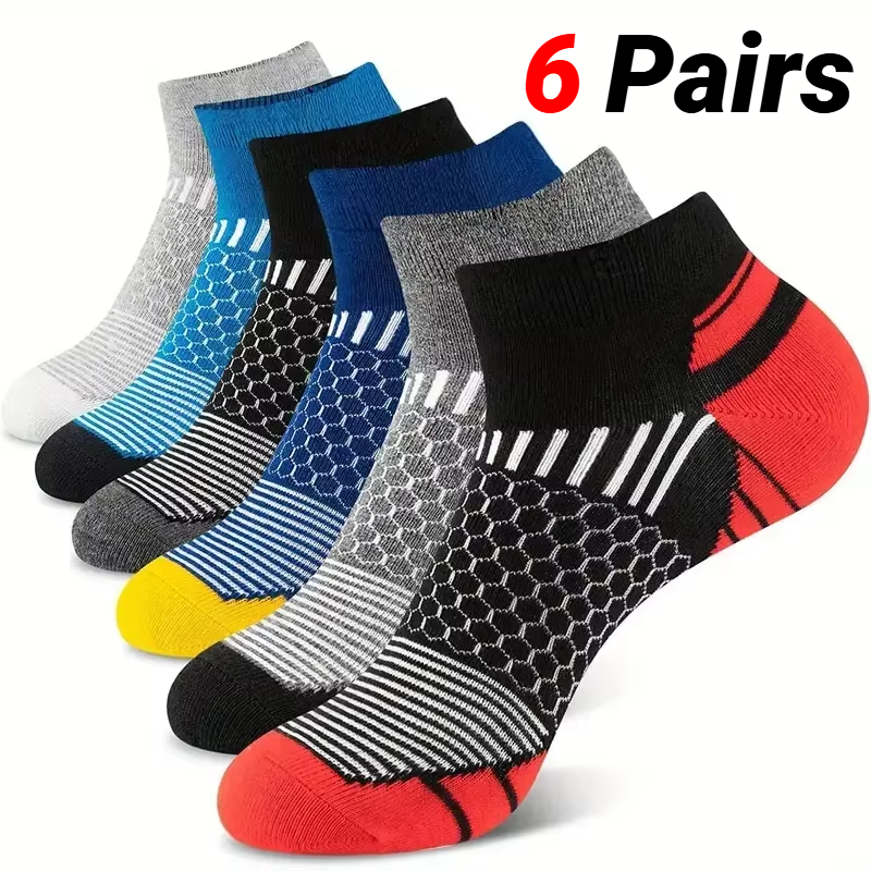 6 Pairs Men'S Short Sports Soc - Candle Wick review and price