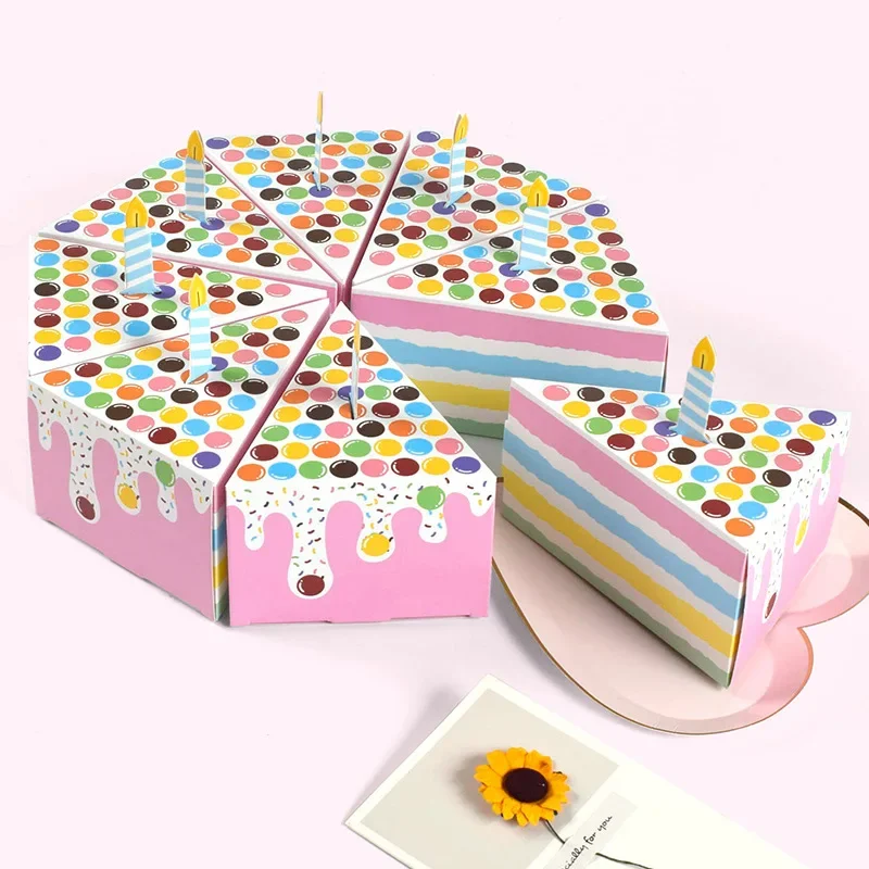 8Pcs Creative Candle Dot Cake  - Candle Containers review and price