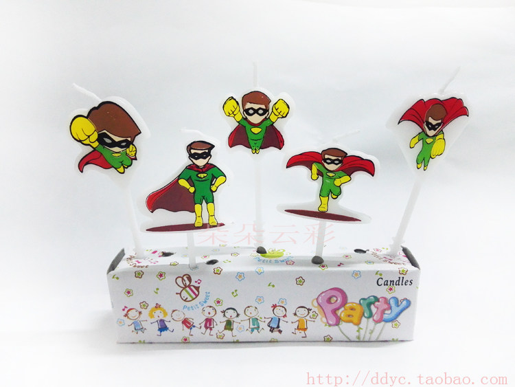 Cartoon Pattern Threaded Candl - Paraffin Wax review and price