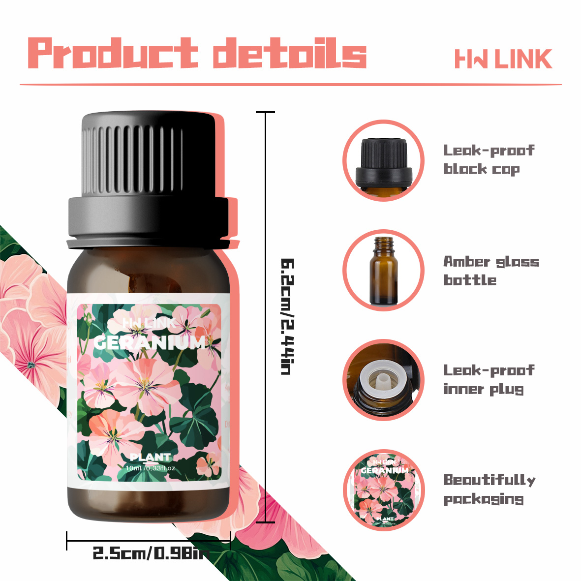 Geranium Essential Oils 10ml P - Silk Candle review and price