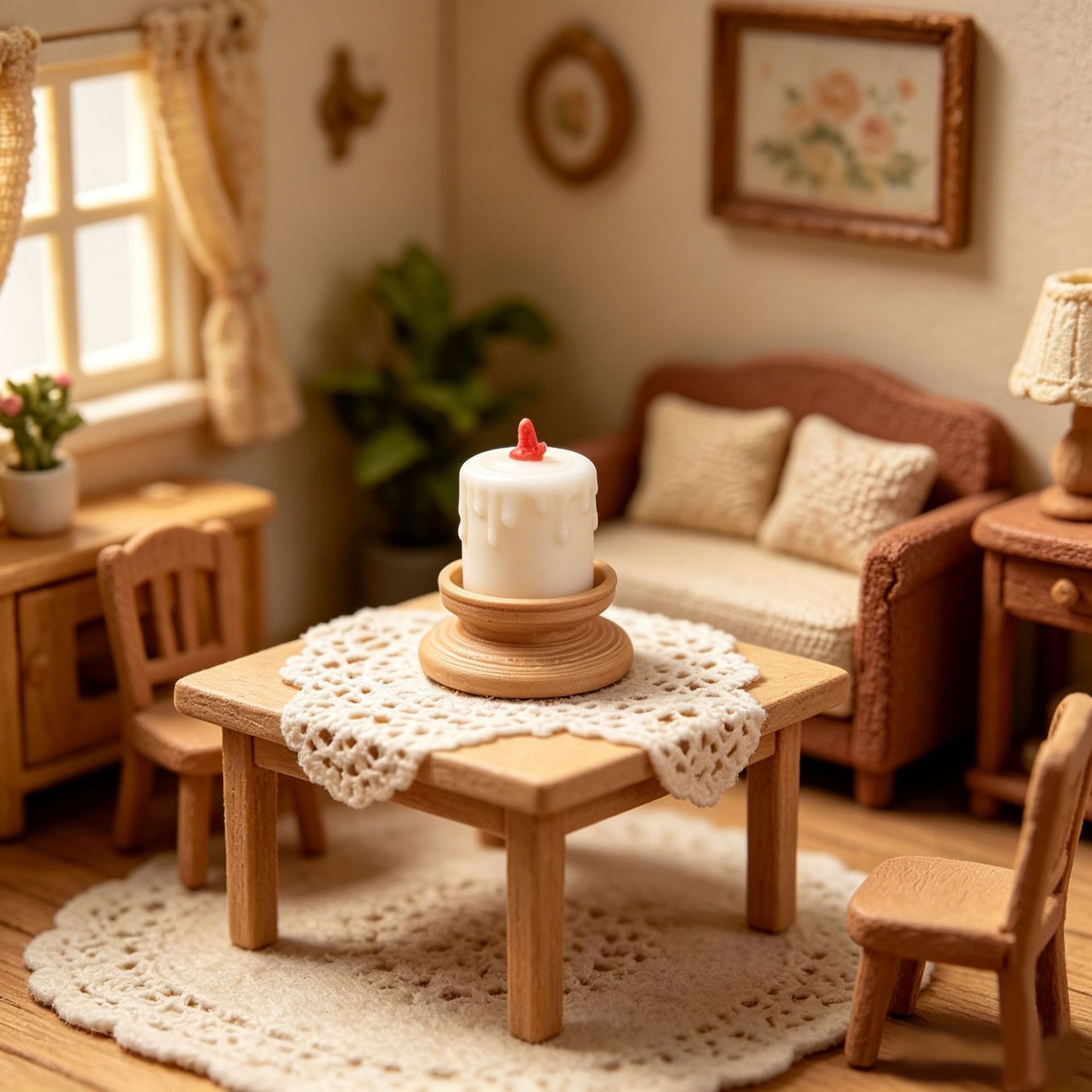 3pcs 1/12 Scale Dollhouse Mini - Candle Wax Scale review and price