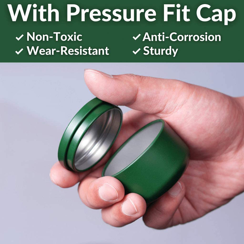Tea Can with Airtight Lids Tin - Candle Containers review and price