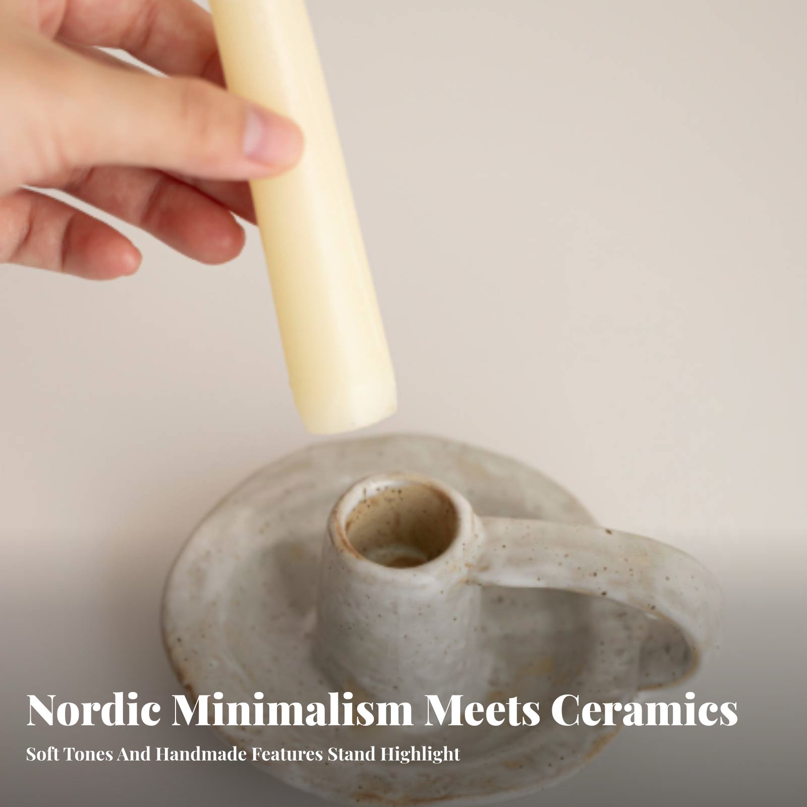 Nordic Ceramic Candle Holder,  - Paraffin Wax review and price