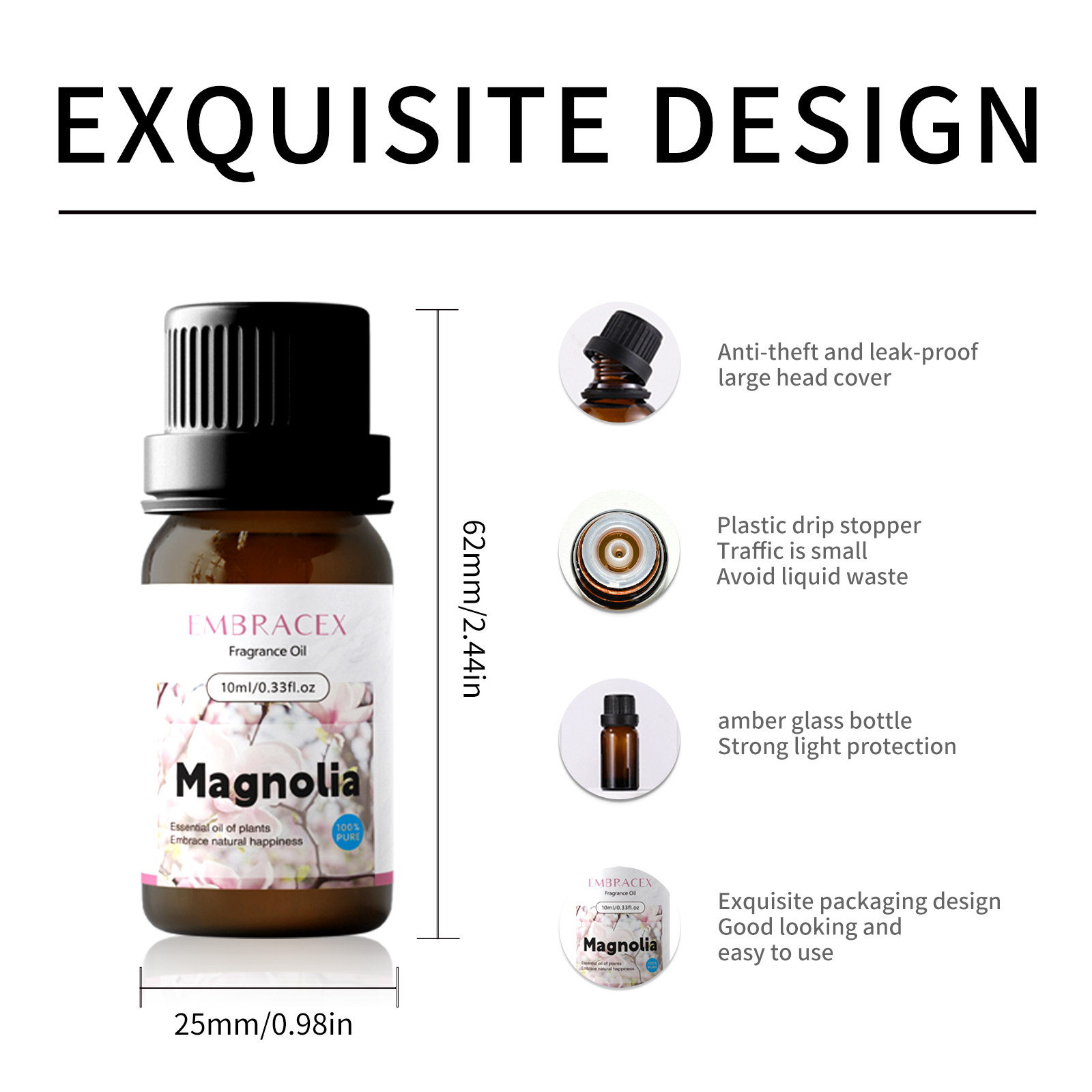 10ml Magnolia Fragrance Oils L - Candle Fragrance review and price