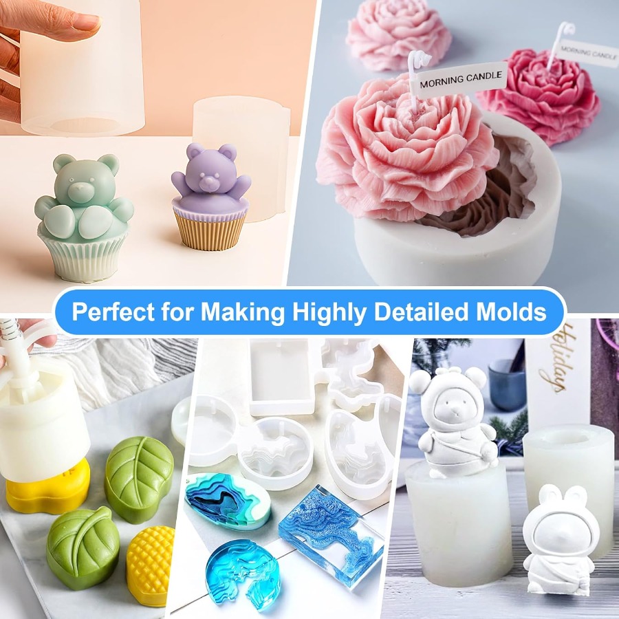 Silicone Mold Making Kit, 38.8 - Candle Making Kit review and price